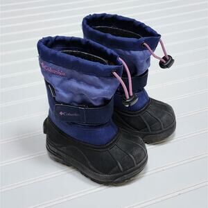 Columbia Powderbug Forty Toddler Winter Boots size 7 Toddler